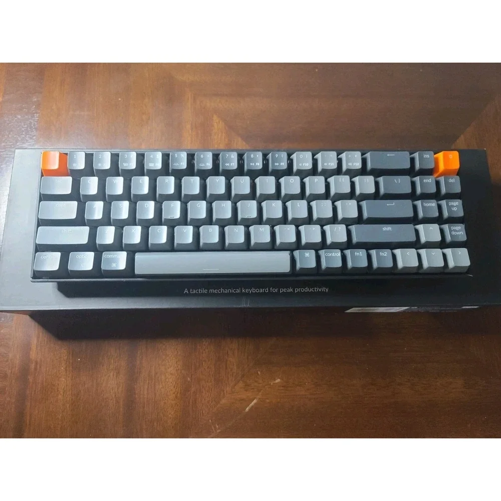 Keychron K14 Bluetooth Wireless Mechanical Keyboard K14G2 Black Grey Tactile